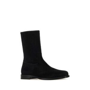 DRIES VAN NOTEN Men's Calf Hair and Suede Boots Men BLACK